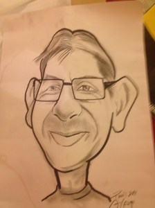 Hodgey caricature