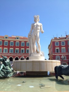 main roundabout in Nice