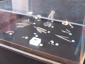 little artefacts  belonging to the Colosseum punters