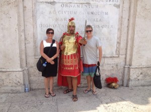 a lost Roman soldier